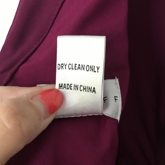 Bill Levkoff style #1128 bridesmaid dress, wine - Picture 8 of 8